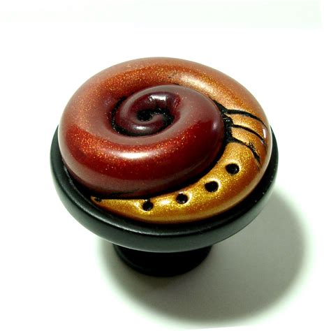 unique cabinet knobs black